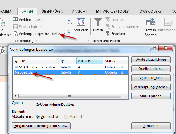 Die Leiden Der Verknupften Werte Oder Wie Man Verknupfte Werte In Excel Findet Excelnova