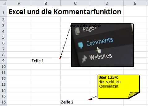 Excel Und Die Kommentarfunktion Excelnova